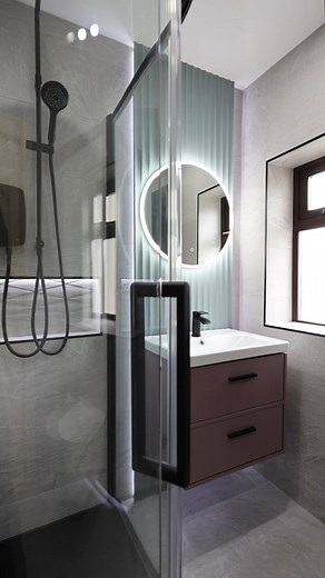 2.3K views · 14 reactions |  Can our wall panels be used in bathrooms? Yes, they can!  Just not in shower areas. Check out this fantastic project by Bathrooms Exchange!  @bathroomexchange @paulgallagher30 #bathroomdesign #wallpanels #homerenovation #bathroomsexchange #bathroomdecor #bathroomdesign #tiles #woodworker #woodart #woodluxpanel | Tile Merchant Ireland | Facebook