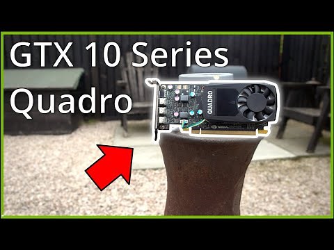 Nvidia Quadro P400 (Almost a GT1010) - Pascal Based Quadro Around £100/$125 - Games and Benchmarks
