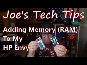 DIY How to (I) Upgrade RAM Memory in HP Envy 17M Laptop