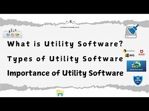 What is Utility Software? Types & Importance Explained! 💻@computer_knowledge_by_ak​