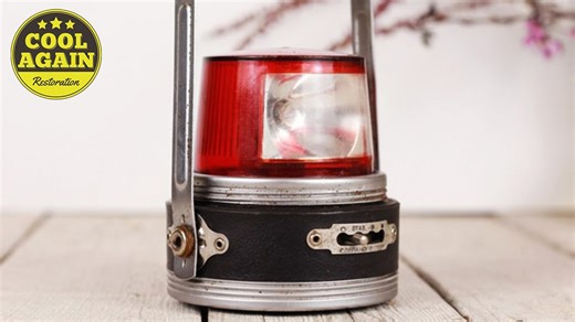 I revived a vintage 1970's flashlight 🔦