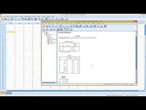 SPSS - Conjoint Analysis