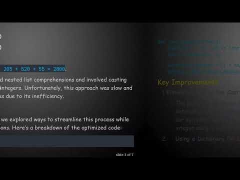 Speed Up Calculating Sum of Cartesian Products in Python