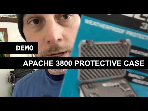Apache 3800 Weatherproof Protective Case Demo