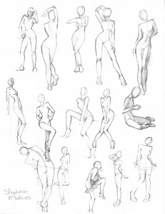 The Best 11 Body Poses Reference Drawing