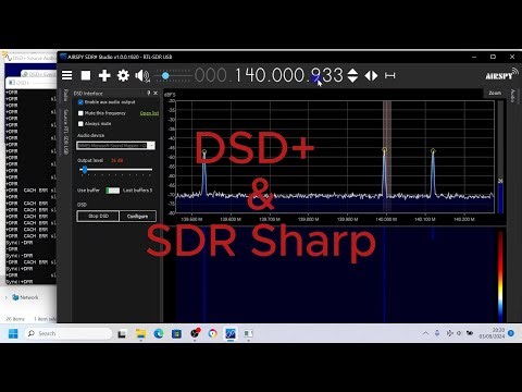 dsd+ & sdr sharp