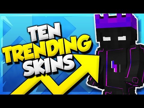 10 Trending Minecraft Skins!