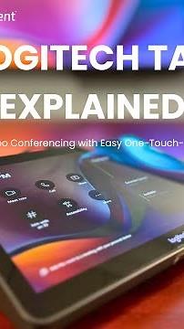 Logitech Tap Explained | How to use Logitech Tap Conference Room Controller | Microsoft | Resurgent