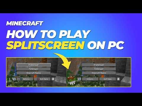 Easy Minecraft Splitscreen Setup (Java + Fabric)