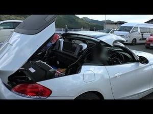 動きがカッコイイ！！ ＢＭＷ Ｚ4 ルーフ開閉 オープンカー