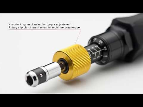 How to use the torque screwdriver