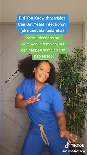 🧔🏾‍♂️Men can get yeast infections as well, it is called Candidal Balanitis🧔🏾‍♂️#medicalexpert #men