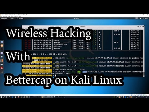 Wireless Access with Bettercap on Kali Linux (Cybersecurity)