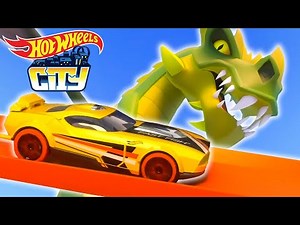 Dragon on the Loose in Hot Wheels City! 🐲 | Hot Wheels