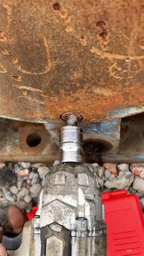 how to remove rusty nuts