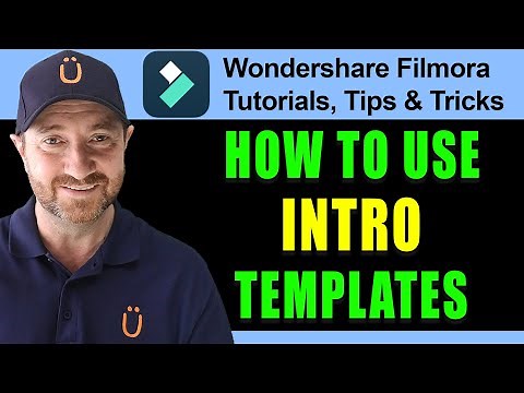 Creating Intro Videos with Filmora and Templates | Easy Tutorial!