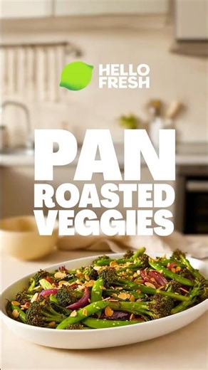 Pan-Roasted Veggies │ Fresh Colour in 15 Minutes | HelloFresh