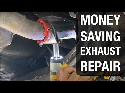 MONEY SAVING DIY EXHAUST REPAIR