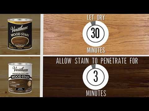 How To Stain Wood With Varathane