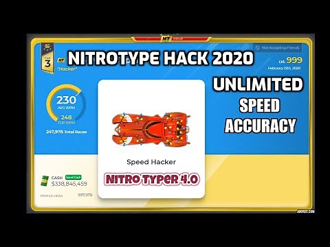 Nitro Typer 4.0 - Nitro Type Unlimited Hack n Cheat for Speed 2020