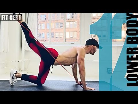 12 Lower Body Exercises for Resistance Bands - NO ATTACHING