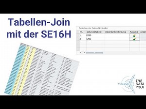 SAP Tabellen mit der SE16H verknüpfen
