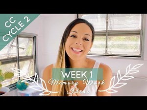 CC Cycle 2 Week 1: Foundations Memory Work Ideas