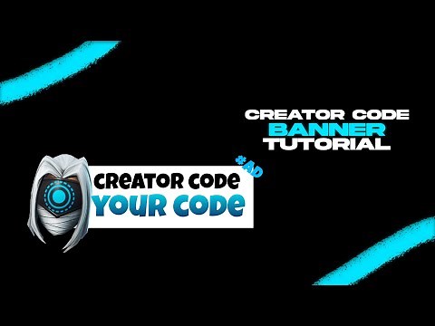 Creator Code banner overlay tutorial (like Reet's)