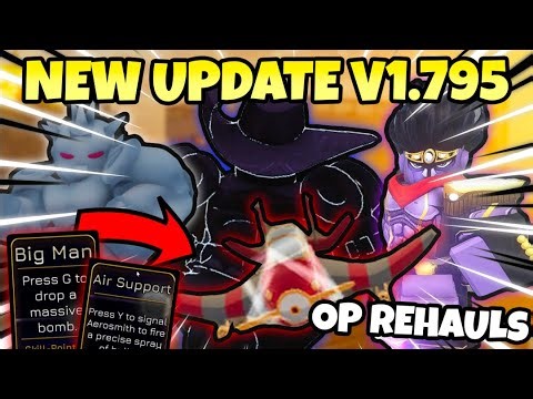 [YBA] ALL NEW REWORKS AND CHANGES IN YBA V.1.795 UPDATE! (Aero Rework + MORE)