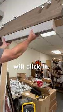 How to Remove & Reinstall Hunter Douglas Roller Shades (Square Cassette)