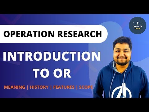 What is Operation Research? | Full Basics Explained for 2025 Semester Exams