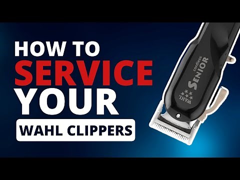 How To Service Your WAHL SENIOR BARBER CLIPPERS Like A PRO 🔥