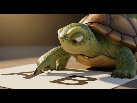 The Turtle Who Learned the ABC | Best Nursery Rhymes and Kids Songs Collection