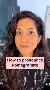 121K views · 3.1K reactions | Do you know how to pronounce pomegranate? If not, watch this video to learn:) | Accent's Way English with Hadar | Facebook