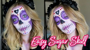 Easy Sugar Skull Makeup Tutorial - Kindly Unspoken