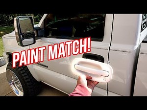 How To COLOR MATCH Your Own Truck Parts !