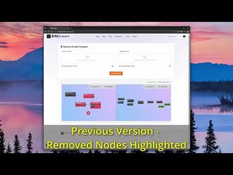 Dynamo Script Compare Tool on BIMformative