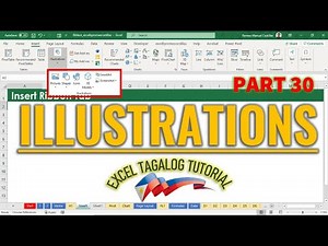 [Excel Tagalog Tutorial #30] Illustrations