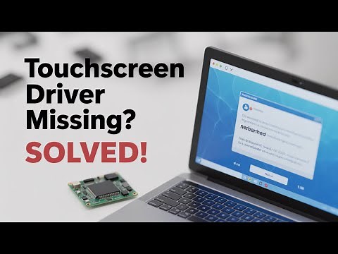 How to FIX HID Compliant Touch Screen Driver is missing in Windows 10/11