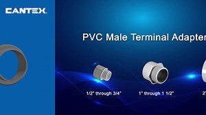 Cantex 2-1/2 in. Male Terminal Adapter R5140109