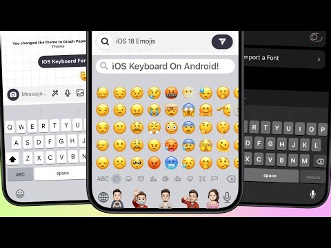 How To Install iOS Keyboard On Android🔥| With Sound+Emojis | iPhone Keyboard For Android!