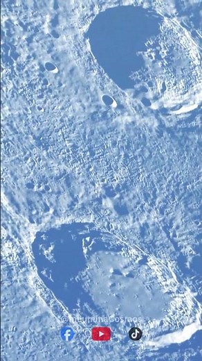 Daytime Moon Mystery Object Passing the Lunar Surface