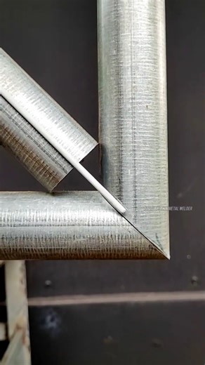 brilliant discovery of thin pipe fabrication #welding #welder #metalwork #fabrication