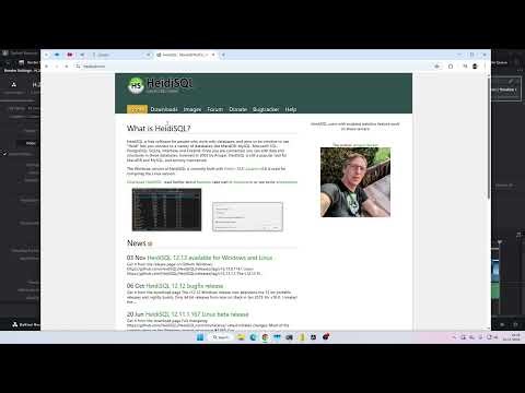 Download and install HeidiSQL v2