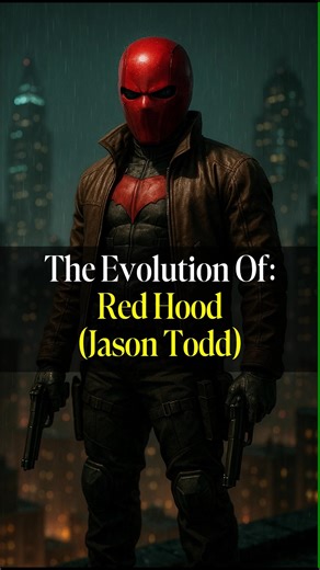 The Evolution of Red Hood 🔥😈 #RedHood #JasonTodd #Batman #DCComics