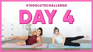 34K views · 621 reactions | Ok how is the 100 Glute Challenge going by so fast?? We're already on day 4 with my good friend Wengie!! Wengie's water-colored POPFLEX mat and her mermaid blue hair inspired today's glute workout... the Mermaid Front Raise! Let's make that booty burn with 100 reps on EACH SIDE!!! | Blogilates | Facebook
