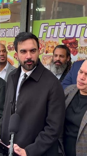 Zohran Mamdani receives mayoral endorsement from United Bodegas of America #shorts