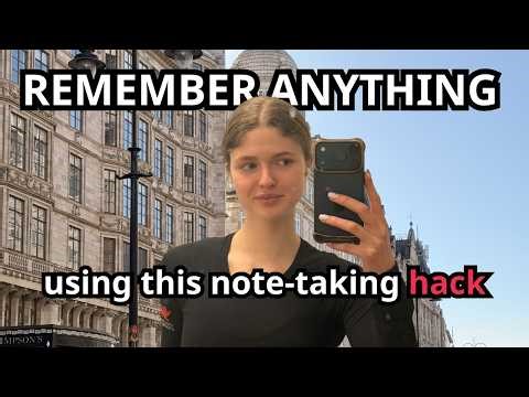 The Zettelkasten Note-Taking Method that will CHANGE YOUR LIFE as a student