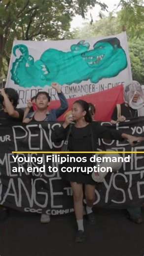 Young Filipinos demand an end to corruption | 101 East #shorts
