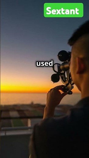 What is use of sextant? #like #navigation #astronomy
